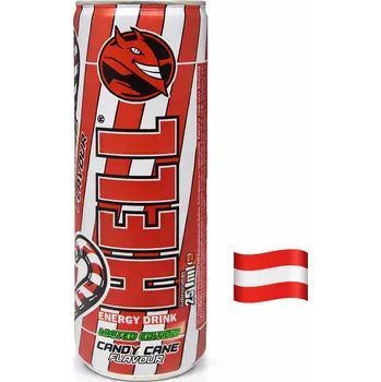 Energetický nápoj Hell Energy Hell Candy Cane 250ml Státy: AT Limited Edition