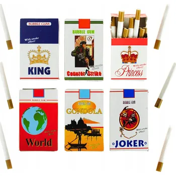 Žertovný předmět ptakoviny.cz Cigaretové žvýkačky v krabičce