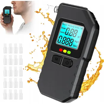 IP kamera DIGITÁLNÍ ALKOHOL TESTER LCD POLOVODIČOVÝ + 20 NÁUSTKŮ PŘENOSNÝ