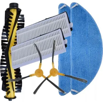 Sada příslušenství pro robotický vysavač Kartáče, HEPA filtry a mopy pro TESLA RoboStar iQ300 White 7ks sada