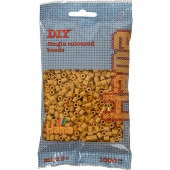 zažehlovací korálek Lowlands international s.r.o. Hořčicově žluté korálky 1 000 ks Midi