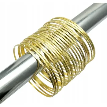 Náramek Tenké kovové Náramky, 25 kusů