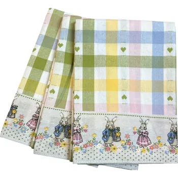 Utěrka Texicop s.r.o. Bavlněná utěrka KRÁLÍČCI 3ks