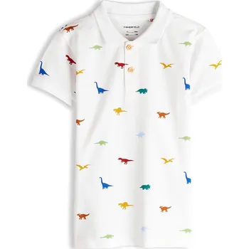 GATE Piketová bavlněná polokošile s potiskem 5Y 426-0243/10