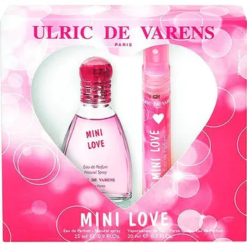 Kosmetická sada Souprava s&nbsp;dámským parfémem Mini Love Urlic De Varens 38236 (2 pcs)