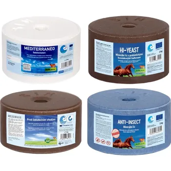 Krmivo pro koně Minerální lizy Sin Hellas -SET PRO ZDRAVÉ TRÁVENÍ-