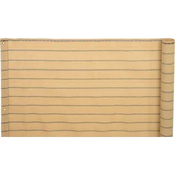 Mulčovací textilie Strend Pro Garden 2171250 Stínicí tkanina GoldScreen BE 1x5 m, UV, 185 g/m2, béžová, s oky 50 cm
