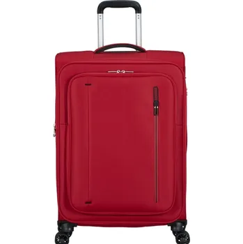 American Tourister střední cestovní kufr Cloudrider EXP TSA červený 157366-0424 Astral red