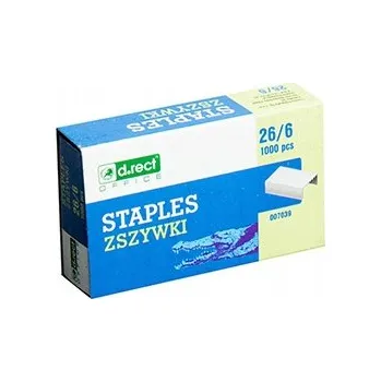 Spona do sešívačky Sešívací sponky D.rect 26/6