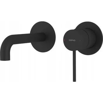 Vodovodní baterie Umyvadlová baterie pod omítku Sapho černá