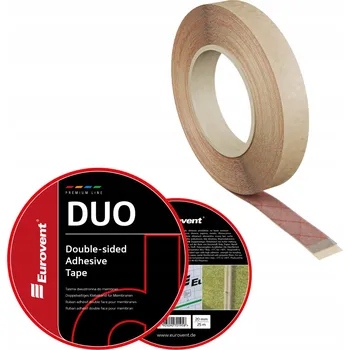 Eurovent DUO LIGHT 50 mm x 25 m oboustranná lepicí páska pro fólie a membrány