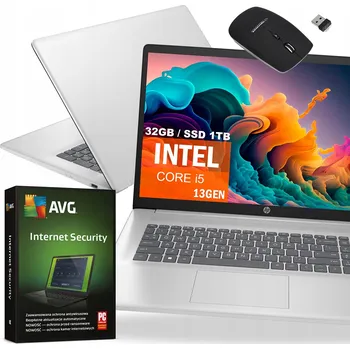 Notebook Notebook HP 17-CN3053 32GB 1TB 17,3" Intel Core i5 32 GB / 1024 GB stříbrný