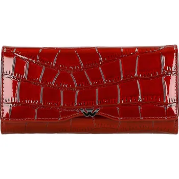 Peněženka Wojas dámská kožená peněženka červená