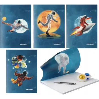 Sešit Sešit A4 s mřížkou Narcissus, 60 listů