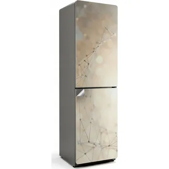 Fototapeta Samolepicí nálepka na ledničku Snadná montáž Abstraktní síť linek