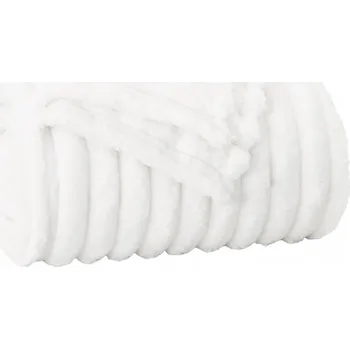 deka Plažová deka Bílá 150 x 130 cm Fleece