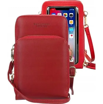 Kabelka Kabelka EdiBazzar z eko kůže růžová malá s kapsičkou na telefon