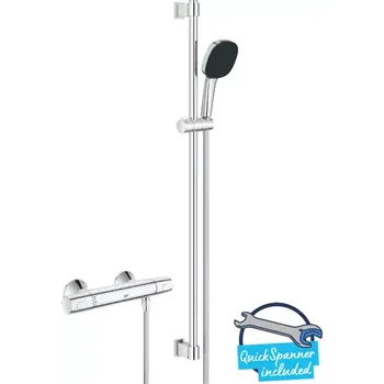 Grohe Precision Trend - Sprchový set s termostatem, 3 proudy, chrom 34855003