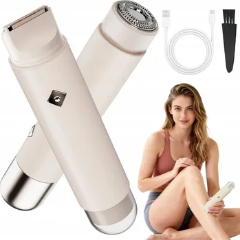 Holicí strojek HOLICÍ STROJEK PRO ŽENY DEPILÁTOR NA TĚLO 2V1 PŘENOSNÝ