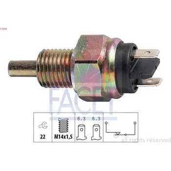 Spínač, světlo zpátečky FACET 7.6035