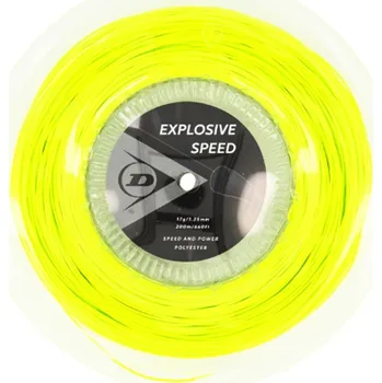 Struna na výplet tenisové rakety DUNLOP EXPLOSIVE SPEED YELLOW 200 m tenisový výplet - 1,25 mm