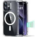 ESR Classic Hybrid HaloLock s ochranou displeje pro iPhone 17 transparentní