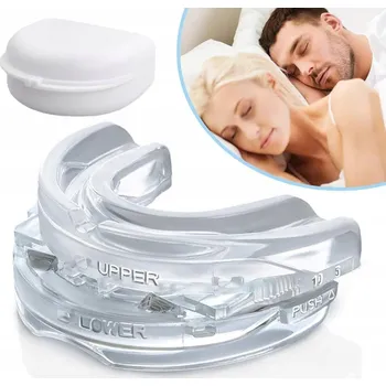 CHRÁNIČ ZUBŮ PROTI CHRÁPÁNÍ NASTAVITELNÝ NÁUSTEK SNADNÉ DÝCHÁNÍ