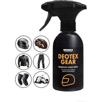 Probiotický sprej na sportovní & motorkářskou výstroj proti zápachu | DEOTEX® GEAR | neutralizuje pachy, chrání & osvěžuje | 250 ml (Probiotický sprej na sportovní & motorkářskou výstroj proti zápachu | DEOTEX® GEAR | neutralizuje pachy, chrání & osvěžuje