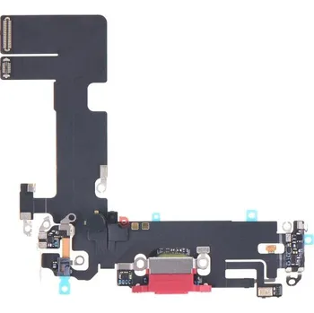 Nabíjecí port Flex kabel iPhone 13 - červený Aftermarket Plus IPH1653