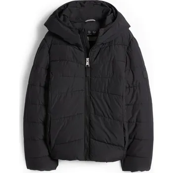 Zimní bunda s postranními zipy (černá) Velikost: 128