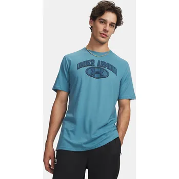 Pánské tričko Under Armour Pánské tričko UA M WM Locker Tag SS 6012778-466 Modrá LG