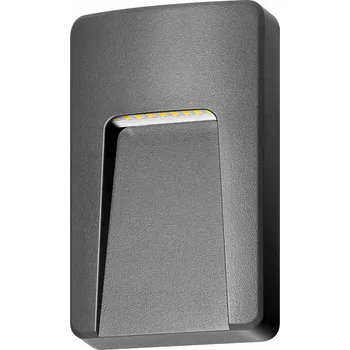 Venkovní osvětlení LED fasádní svítidlo 3W obdélníkové Venkovní schodišťová lampa ORNO