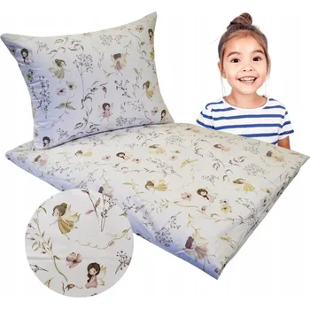 Povlečení Sada povlečení Głęboki Sen 100 x 160 cm bílá