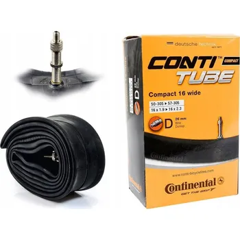Duše na kolo Duše Continental Compact 16 Wide Dunlop 26mm 50-305/62-305