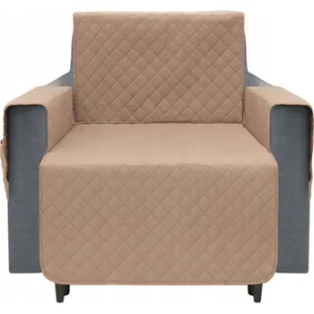 Prostěradlo Přehoz na postel Doggy polyester 205 cm x 175 cm béžový