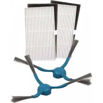 Sada příslušenství pro robotický vysavač HEPA filtry a kartáčky pro vysavač CECOTEC Conga 8290 Immortal Ultra Power Genesis sada 2+2ks