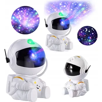 Noční světlo Projektor noční oblohy Nebula bílý