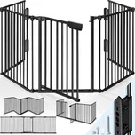 Bezpečnostní zábrana pro děti, 360 cm, černá - A KIDUKU