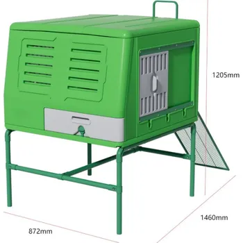 kurník Gaunsa EGG LOFT 10365 865 x 160 x 872 mm Zelená