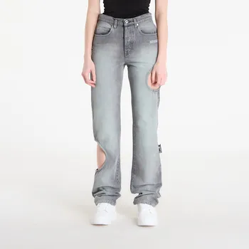 Dámské džíny Džíny Off-White Spray New Meteor Denim Pants Grey Mint/ White 26