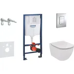Grohe Rapid SL - Sada pro závěsné WC + klozet a sedátko Ideal Standard Tesi 38528SET-KF