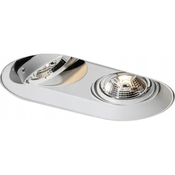 IP kamera Kulatý vestavný reflektor bílý GU10 70 mm 2-bodový - Hubs