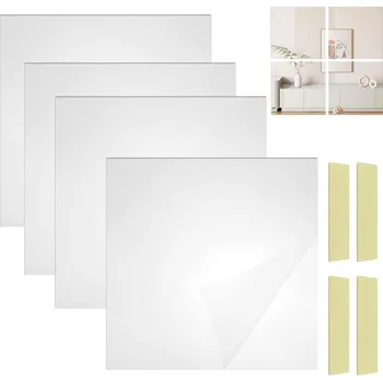 Zrcadlo Zrcadlo Bedee nástěnné čtverec 300 x 300 mm