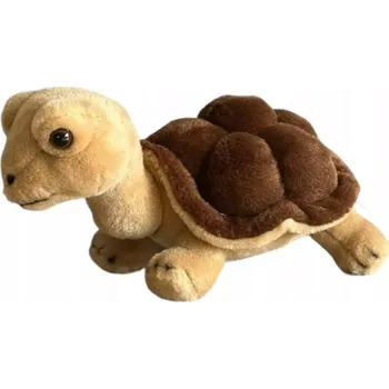 plyšák Plyšová Hračka suchozemská želva hnědá plyšová želvička Zoo