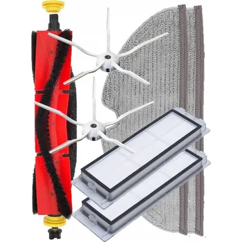 Sada příslušenství pro robotický vysavač HEPA filtry a kartáče pro vysavač ROBOROCK Xiaowa E35 a sada mopů 7ks