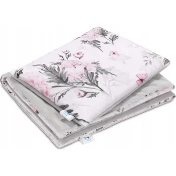 Povlečení Povlečení s výplní – přikrývka 55×75 a polštář 25×35 – Pink květy