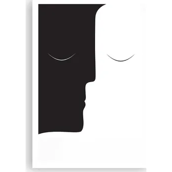 Obraz Plakát na zeď bez rámu 70x100 lidí obraz plakáty do obývacího pokoje ložnice