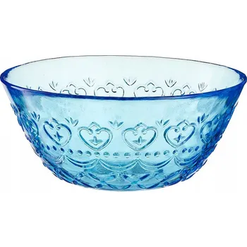VILLA ITALIA Skleněná miska 13 cm modrá INDIGO