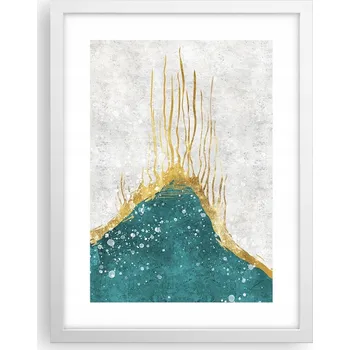 Obraz Obraz plakát v bílém rámu do obýváku 30x40 minimalismus plakáty na zeď