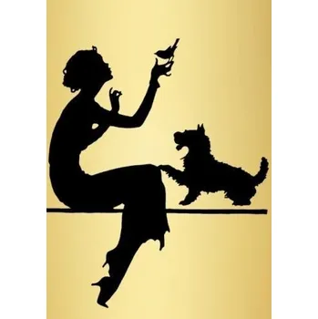 Obraz Vánoční přání 5,2 x 5,3 cm